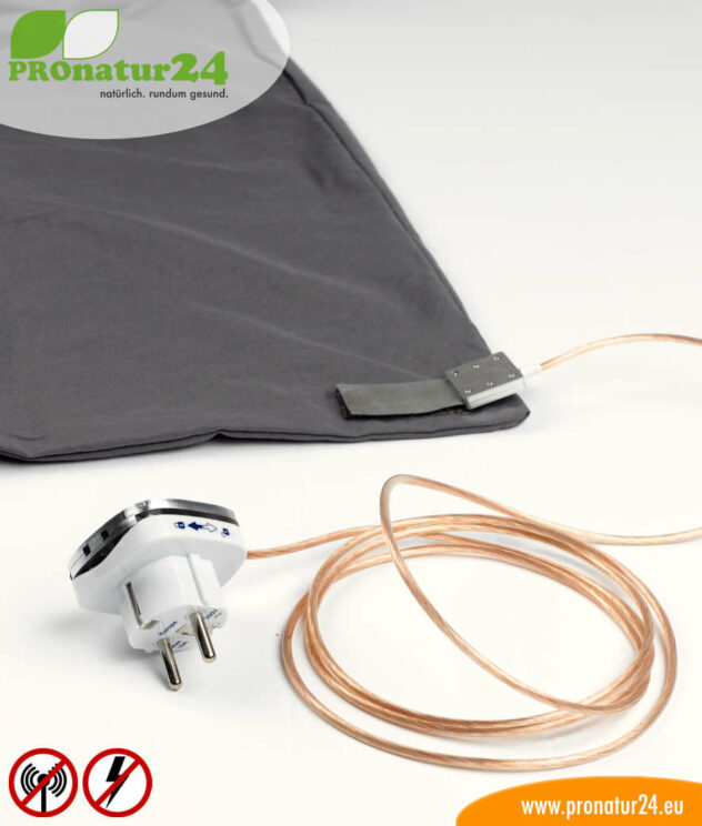 Sleeping bag TSB electrosmog PRO – all-inclusive SET. A great addition for HF electrosmog (up to 35 dB) and LF protection for out and about!