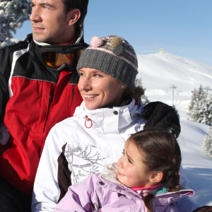 Sun protection for the whole family in winter
