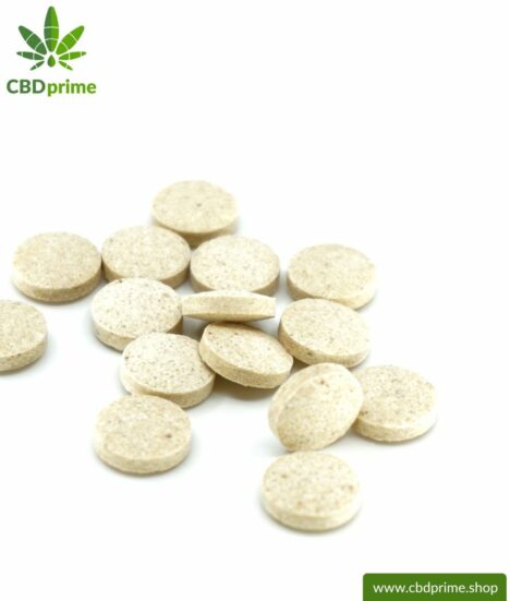 CBD TREATS for CATS and KITTENS. Feed supplement in the form of tablets for the cat. 130 mg of CBD in 100 lozenges. Without THC.