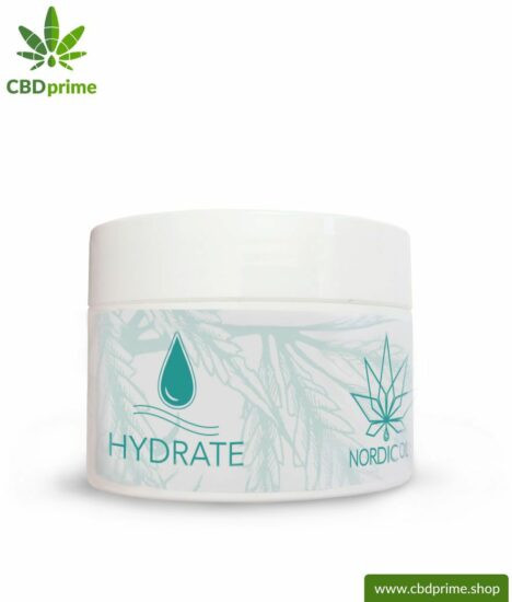 IDUN CBD moisturizer. Skin cream for optimal hydration with the power of cannabis plant. Without THC. Vegan.