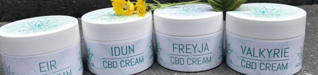 VALKYRIE CBD skin cream. Support and help with ACNE also with the power of cannabis plant. Without THC. Vegan.